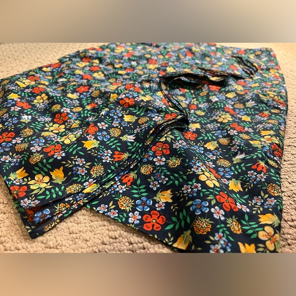 J. Crew Multicolor Floral Pencil Skirt Size 6 - Picture 3 of 4